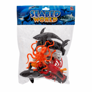 Set de Animales del Océano X8 con figuras marinas de juguete