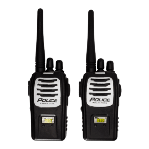 Walkie-talkie de juguete diseño policía para niños