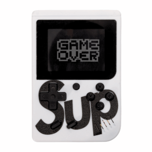 Consola de Videojuegos Portátil SUP color blanco con cable USB