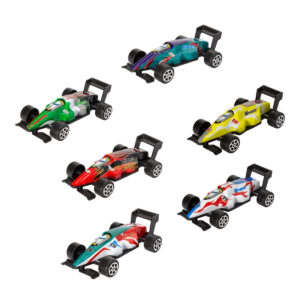 carros de colección de carreras por 6 unidades