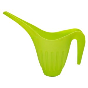 Regadera pequeña para plantas con diseño curvo y pico alargado en diferentes colores