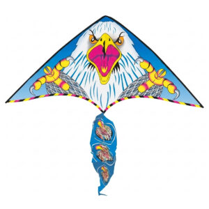 Cometa de tela de 110 x 45 cm con diseño colorido