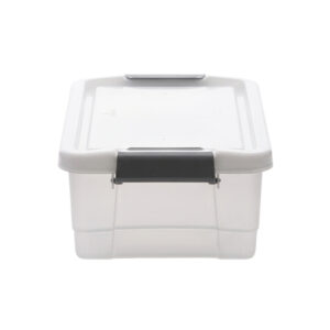Caja Polar Tayrona #3 baja de 6 litros con tapa blanca y cierres grises